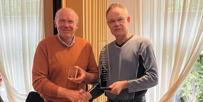 Ehrenpreis an Dieter Wehebrink für seine Verdienste um den Welsh Black Verband