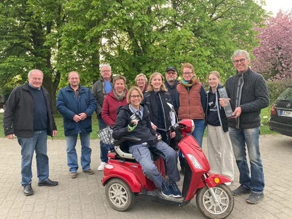 Betriebsbesichtigung bei Familie Hacke Betriebsbesichtigung bei Familie Hacke