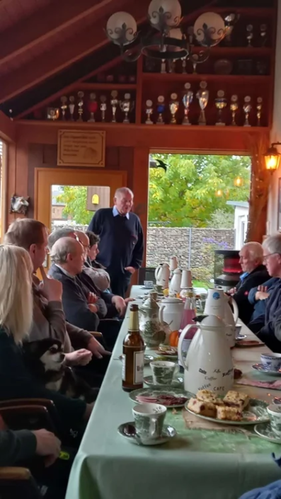 Gemuetlicher Ausklang Mit Backwildschwein